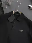 Metal Triangle On Chest T Shirt