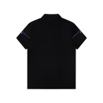 Circular Warhorse Embroidery Polo T Shirt