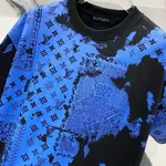 Rendering Blue Full Print T Shirt