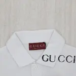 Chic Overlapping Print Polo Shirt