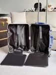 RIMOWA aluminum alloy original new limited edition carry-on trolley suitcase 21 inches