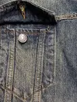 Balenciaga hooded denim jacket