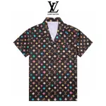 Colorful All-over Print T-shirt and Shorts Set