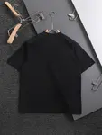 Floral Letter Embroidery T Shirt