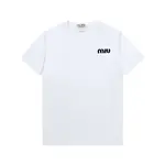 Letter Embossing T Shirt