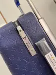LV blue embossed trolley case originalk616 35x23x53cm