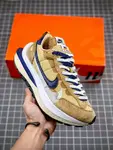 Sacai x Nike VaporWaffle sesame and blue void