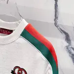 Red And Green Stripes T Shirt