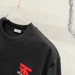 Red Pattern Embroidery T Shirt