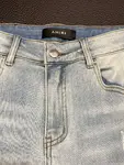 Amiri slim fit petite straight jeans