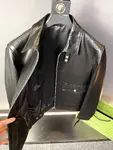 Tom Ford Sheepskin lapel leather jacket
