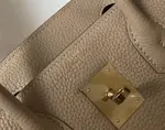 Hermès Bɪʀᴋɪɴ Trench coat grey platinum bag size: 25cm