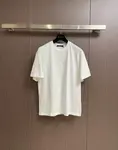 Letter Embossed T Shirt