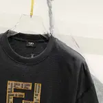 Double F Embroidery T Shirt