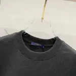 Blue Pattern Embroidery T Shirt