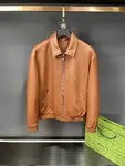 Prada Paris catwalk style leather jacket