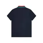 Neckline Letters Polo T Shirt
