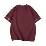 Letter Sleeve Knit T Shirt