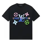 Color Pattern Print T Shirt