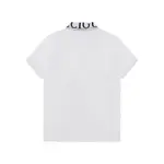 Neckline Letters Polo T Shirt