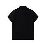 Letter Embroidery Polo T Shirt