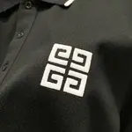 Square Embroidery Polo T Shirt