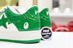 BAPE BAPESTA 'GREEN'