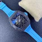 Richard Miller's ultimate version of the integrated white sapphire shock-absorbing movement RM35