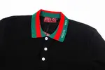 Red And Green Stripes Polo Shirt