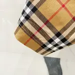Checkered Stripes At Sleeves T Shirt