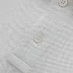 Chic Overlapping Print Polo Shirt