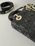 SMALL LADY D*OR MY ABCD*ORBAG 20cm*16.5cm*8cm
