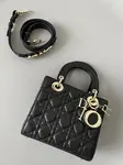 SMALL LADY D*OR MY ABCD*ORBAG 20cm*16.5cm*8cm