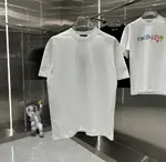 Trendy 3D Embroidered Letter And Pattern T-Shirt