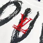 Necklace Letter + Chest Embroidery T-shirt