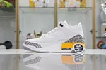 WMNS AIR JORDAN 3 RETRO 'LASER ORANGE' 白黄