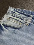 Amiri slim fit petite straight jeans