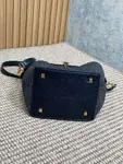YSL Saint Laurent original leather YSL bucket bag, raffia and vegetable tanned stitching, with adjustable and detachable shoulder strap size 20x25x16cm Code: 742828