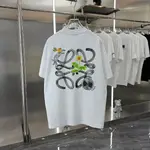 Hand-Painted Print T Shirt