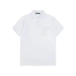 Pocket Embossing Polo T Shirt