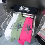 3D Four-Leaf Clover Print T-Shirt