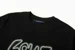 Letter Foam Print T shirt