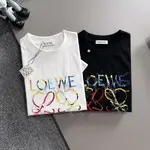 Rainbow Fringe Embroidered T-Shirt