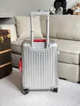RIMOWA aluminum alloy original new limited edition carry-on trolley suitcase 21 inches