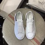 Alexander McQueen MQ Grey paint snake-grain pattern tail Sneakers