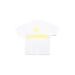 Yellow Letter Print T Shirt