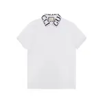 Neckline Letters Polo T Shirt
