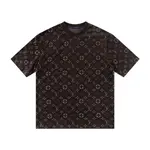 Classic All-Over Printed Embossed T-shirt