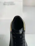 Alexander McQueen MQ golden cowhide tail Air cushion bottom Sneakers