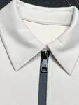 Zegna lapel casual sweatshirt